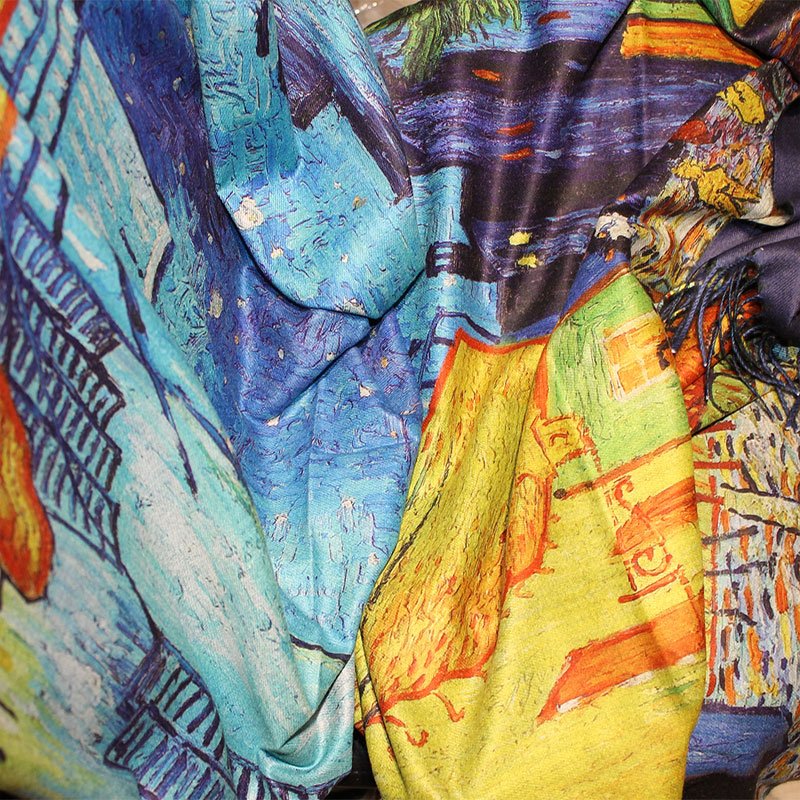 bufanda IMPRESIONISTA VAN GOGH 1