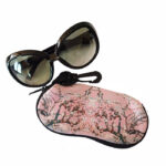 Funda de gafas acolchada con cremallera Rosa Pintores 18