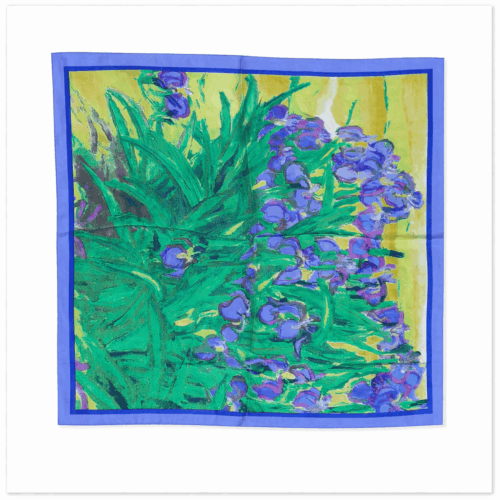 Pañuelo de mujer de semiseda 70x70 cm Van Gogh Julunggul
