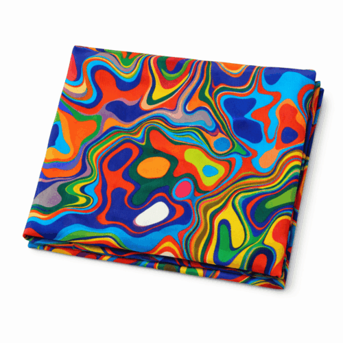 Fular pareo de modal estampado abstracto colores Julunggul