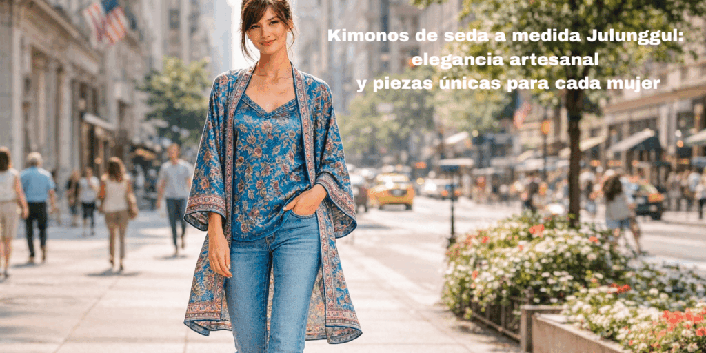 Kimonos de seda a medida Julunggul