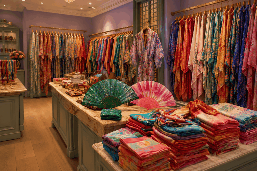 Tienda online de regalos para mujer de fulares, pañuelos y kimonos exclusivos, de Julunggul